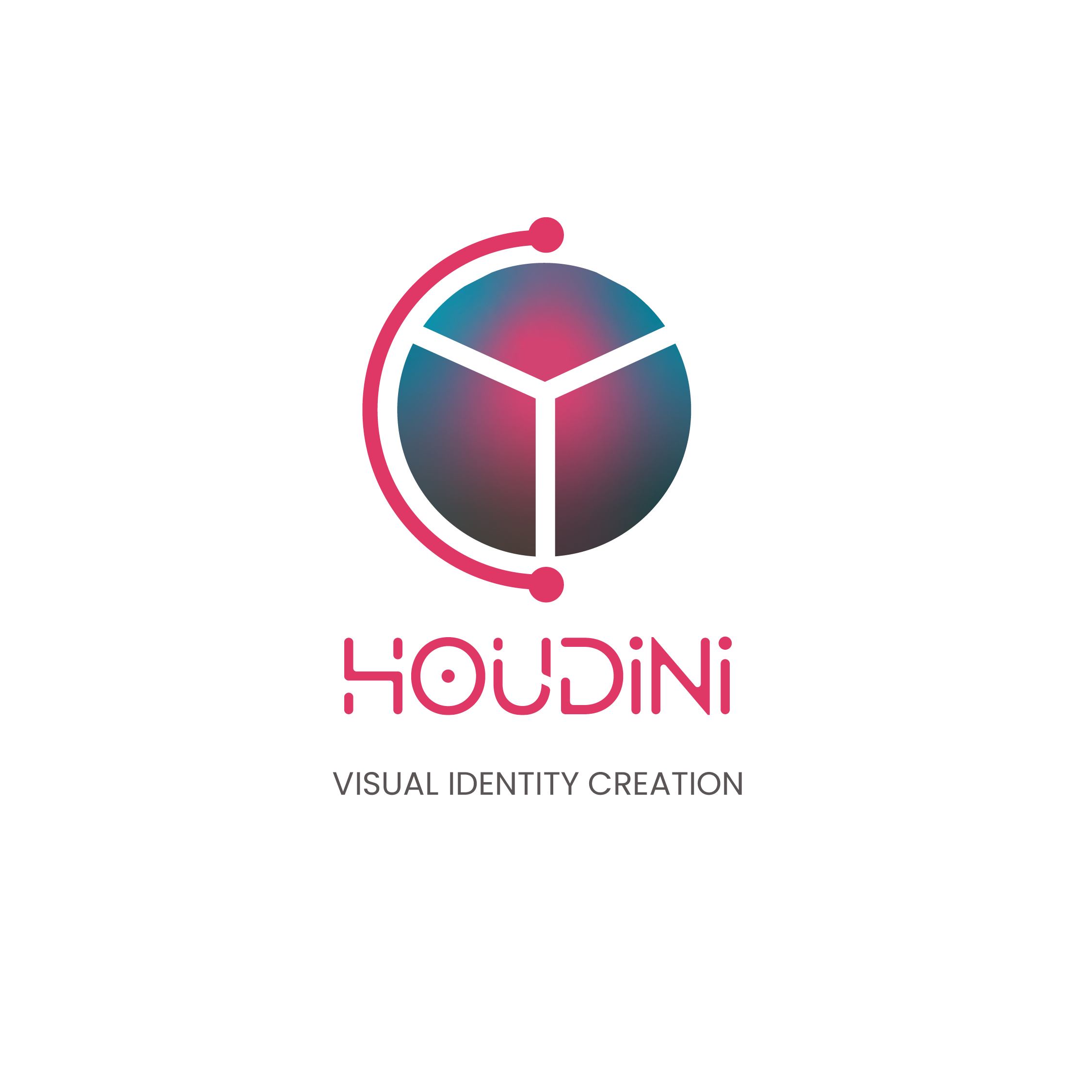 houdini logo colorful