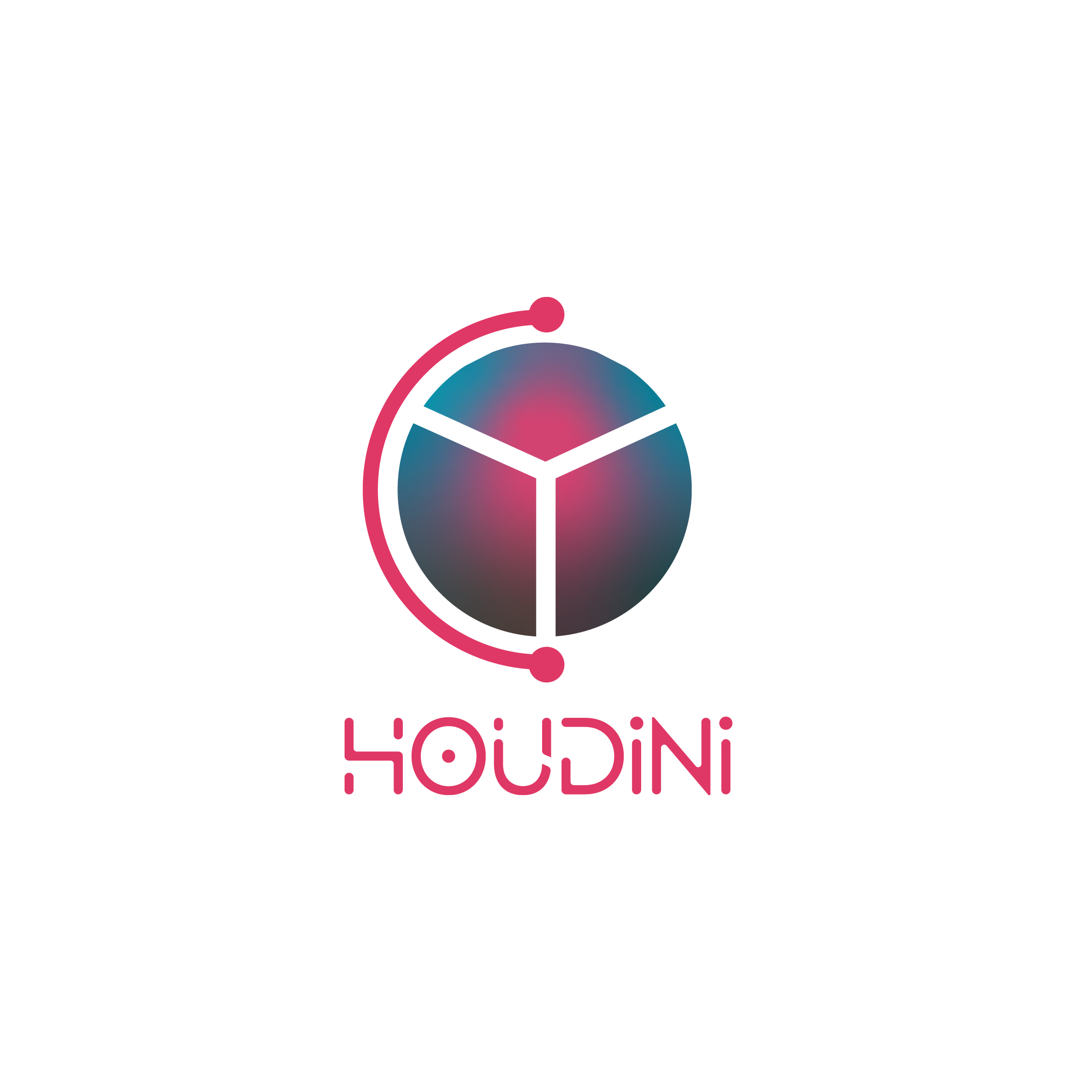 houdini logo colorful