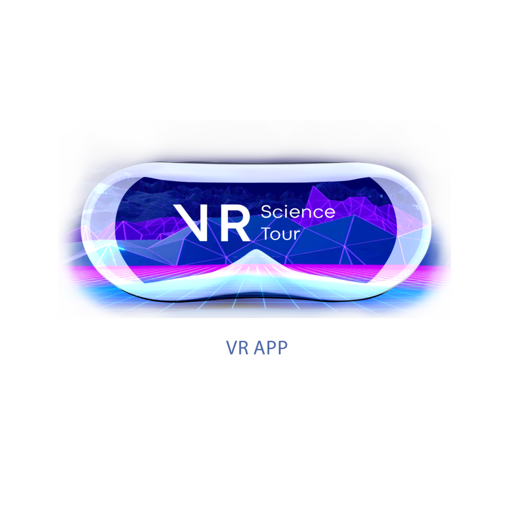 VR Science Tour app design