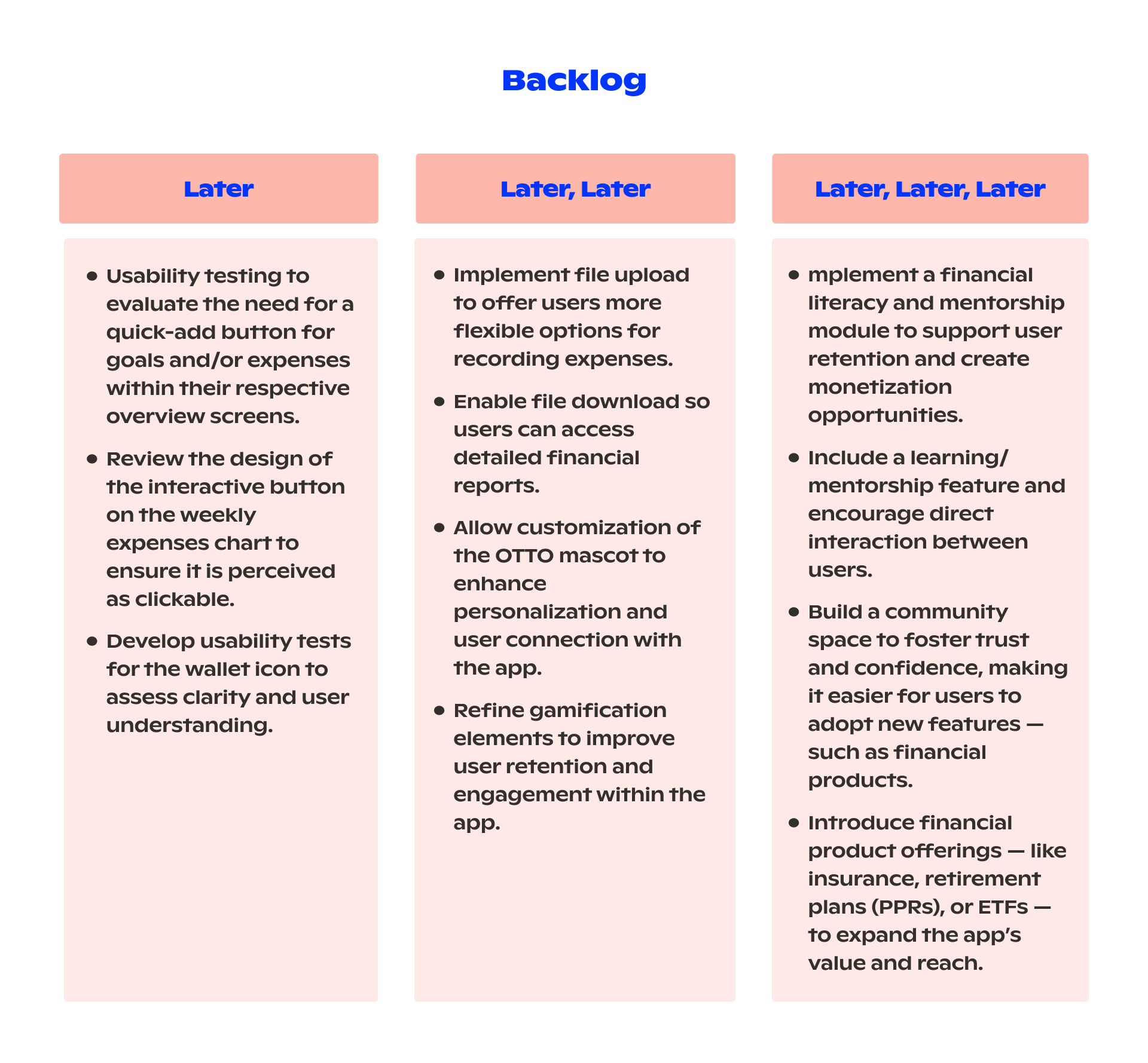 backlog list